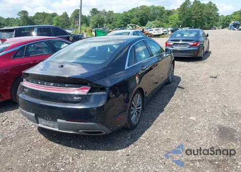 2017 Lincoln Mkz Select из США, поврежденный, VIN 3LN6L5C91HR604222